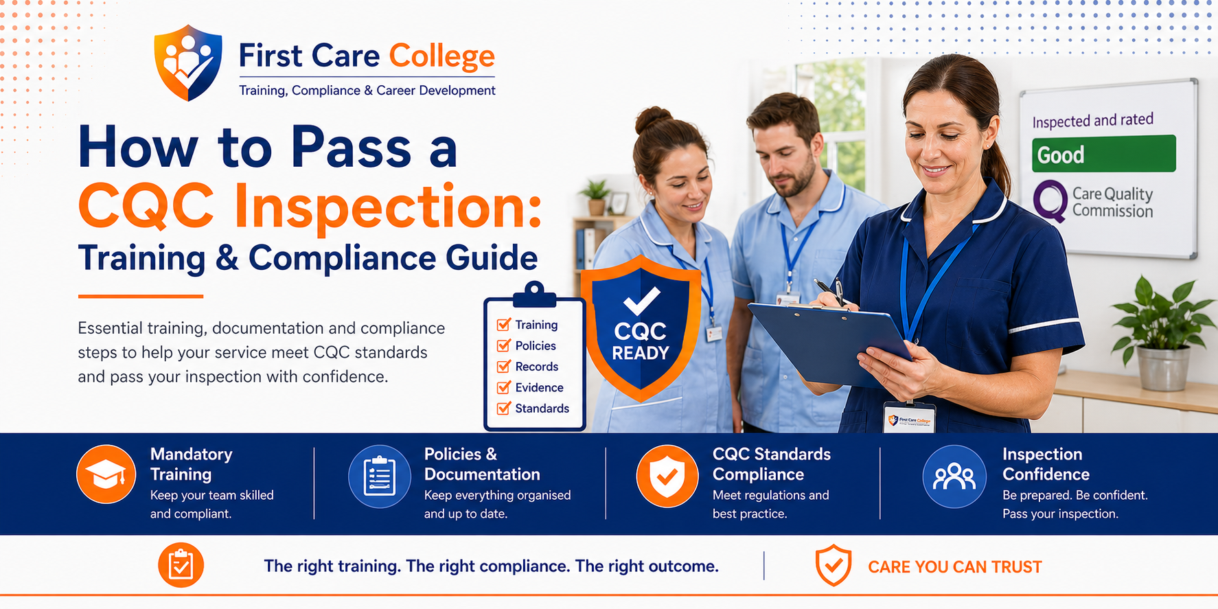 Read more about the article How to Pass a CQC Inspection: Training & Compliance Guide